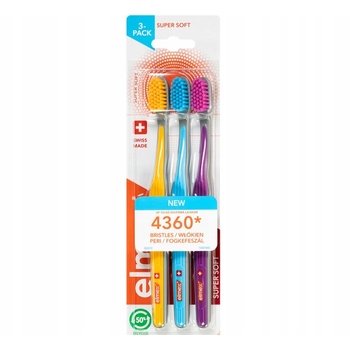 Super Soft Multipack Toothbrush ( 3 ks ) - Zubná kefka